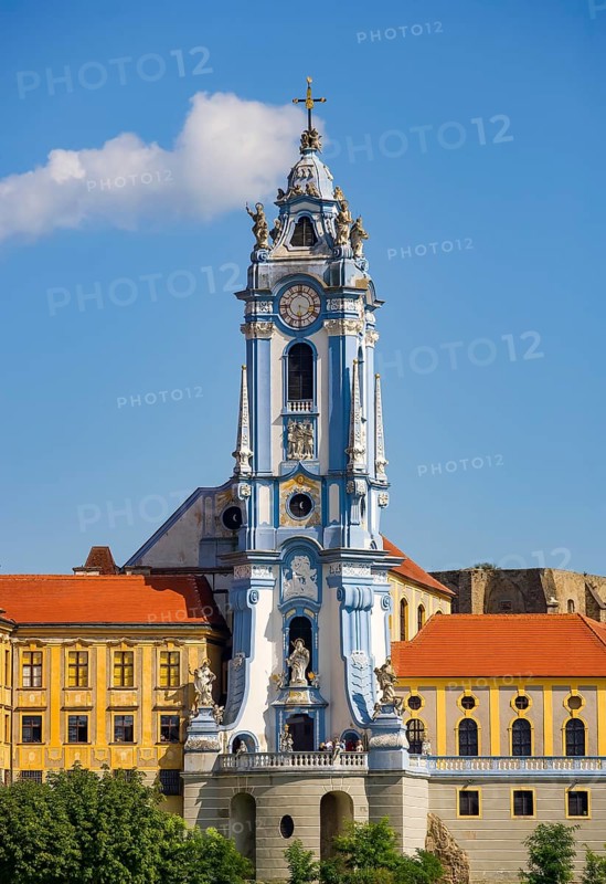 Baroque church of Duernstein Abbey