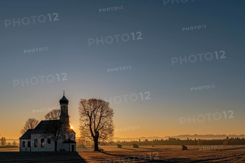 Chapel of St. John in first morning light