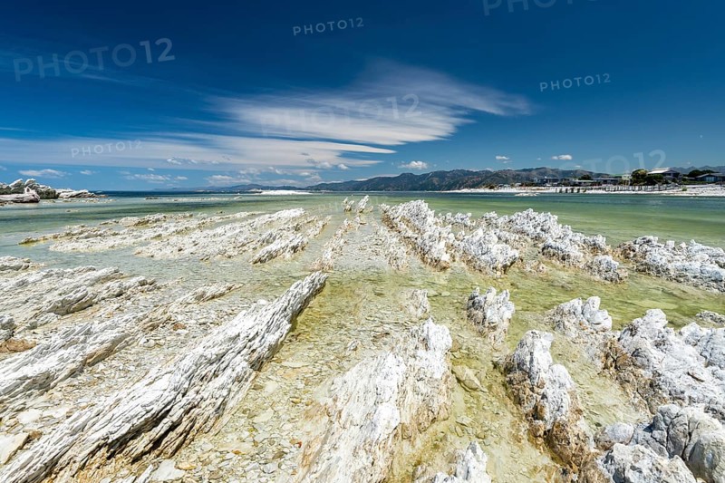Rocky coast on the Kaikoura Peninsula