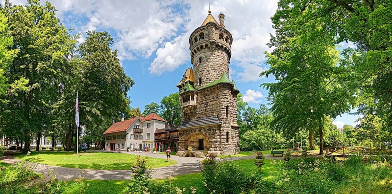 Landsberg am Lech historical building Mutterturm