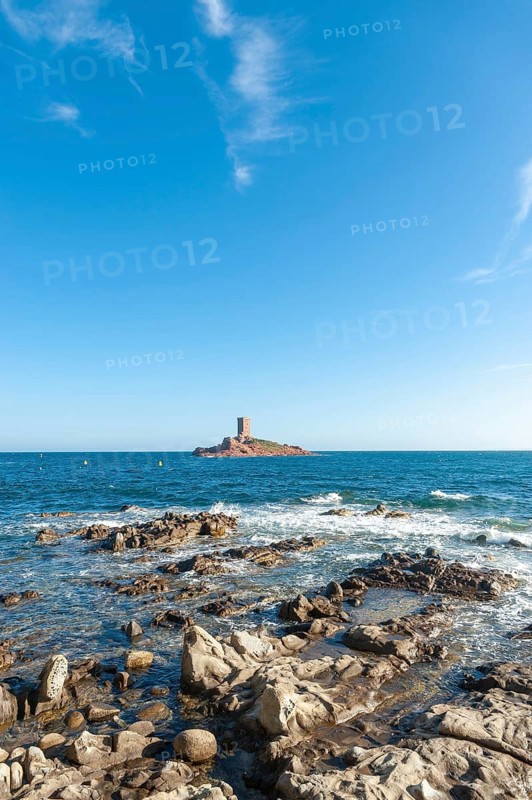 Island of Ile d'Or at Cap Dramont
