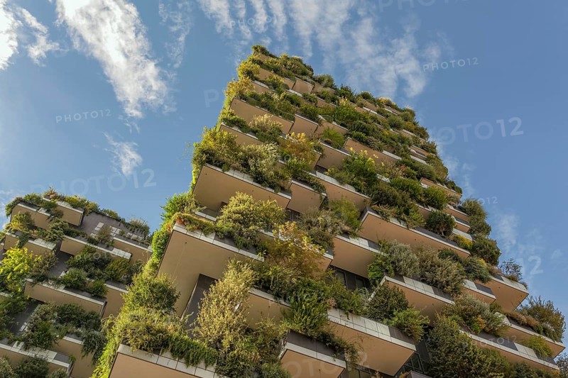 Bosco Verticale or Vertical Forest residential towers