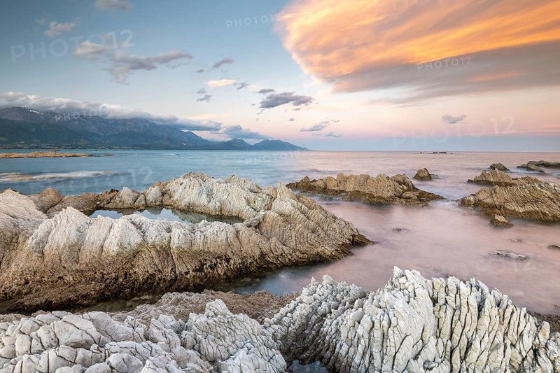 Rocky coast on the Kaikoura Peninsula