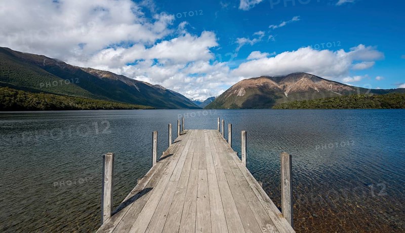 Jetty at Lake Rotoiti