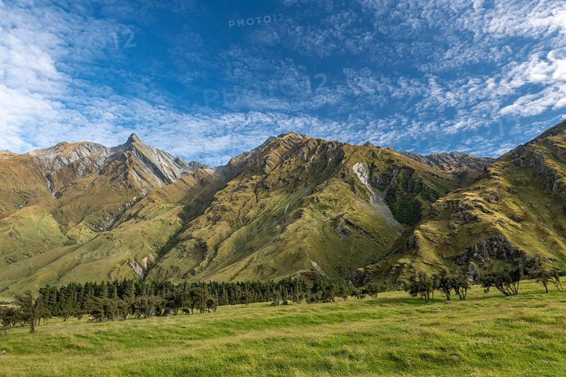 Mountains of Mount Aspiring National Park