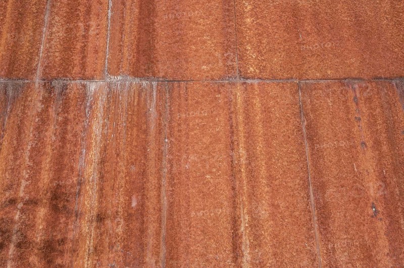 Rusty iron sheets