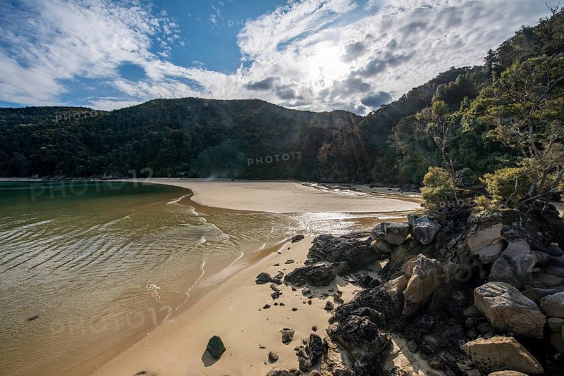 Sandy beach beach of Stillwell Bay