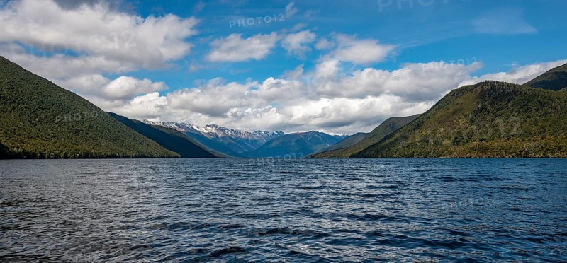 View over Lake Rotoroa