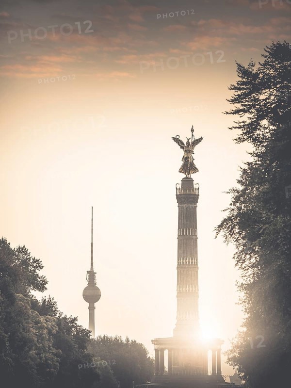 Berlin Television Tower and Victory Column