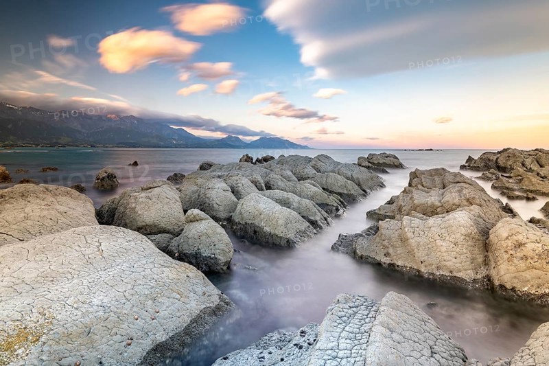 Rocky coast on the Kaikoura Peninsula