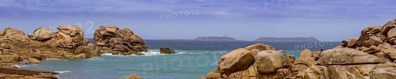 Pink granite coast