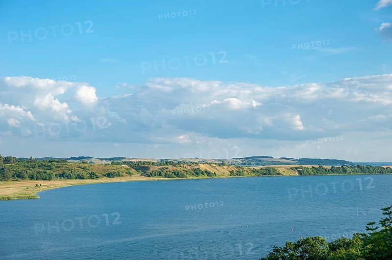 Landscape at the mouth of the connecting canal Baaber Bek