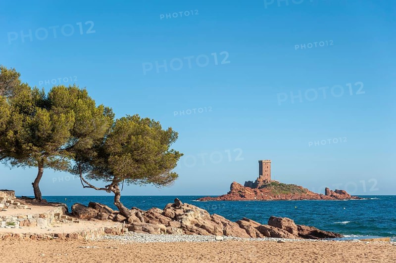 Island of Ile d'Or at Cap Dramont