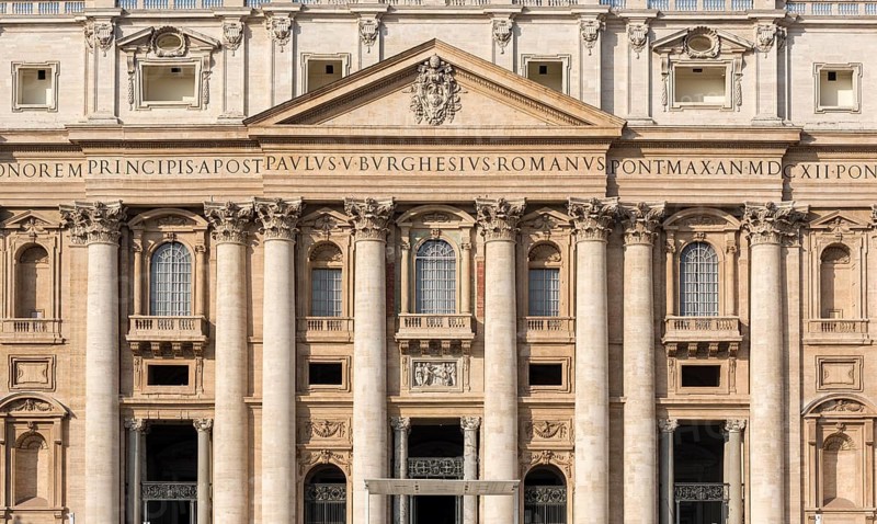 Facade of St Peter's Basilica