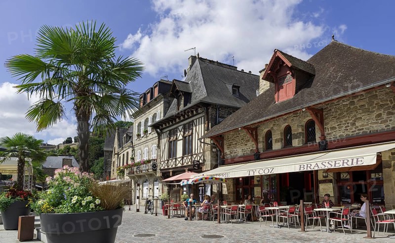 Locations on the river La Rance
