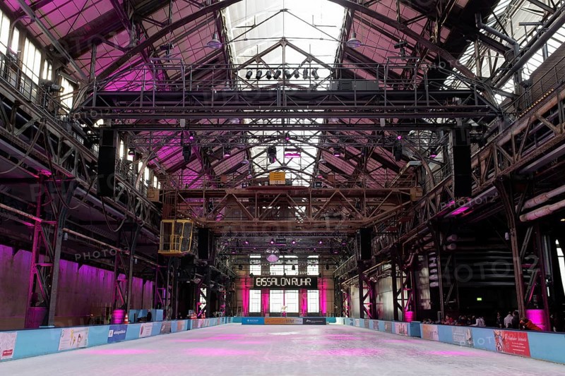 Ice rink in the Centennial Hall