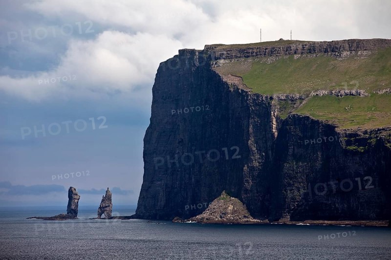 Landscape overlooking the northeast coast of Eysturoy