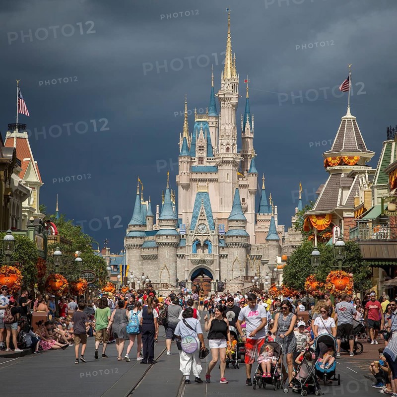 Main Street in the Magic Kingdom theme park