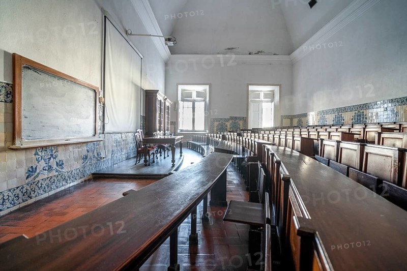Empty auditorium in University of Coimbra