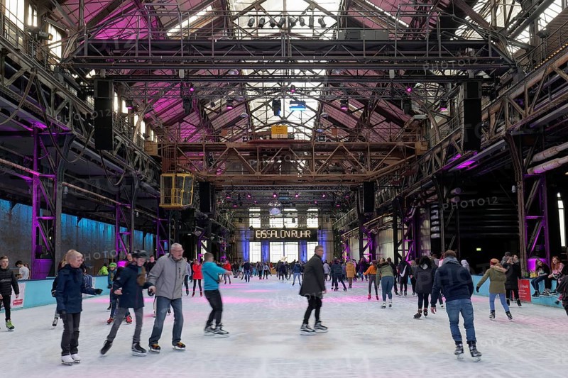 Ice rink in the Centennial Hall