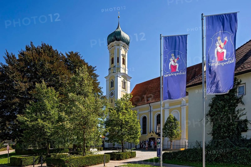Baroque pilgrimage church Maria Vesperbild