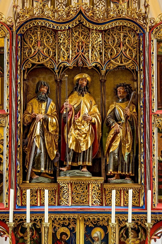 Carved figures