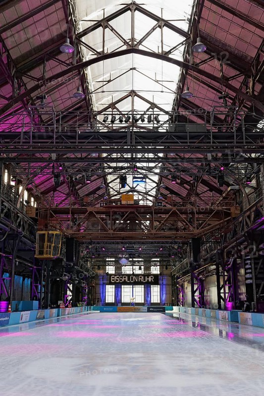 Ice rink in the Centennial Hall