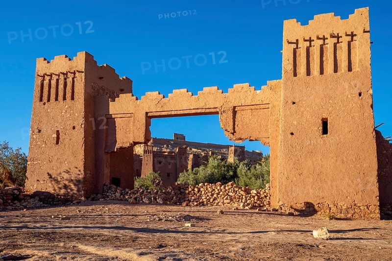 Gate to clay town Ait Ben Haddou