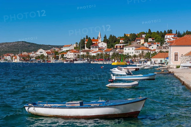 Fishing boats in port