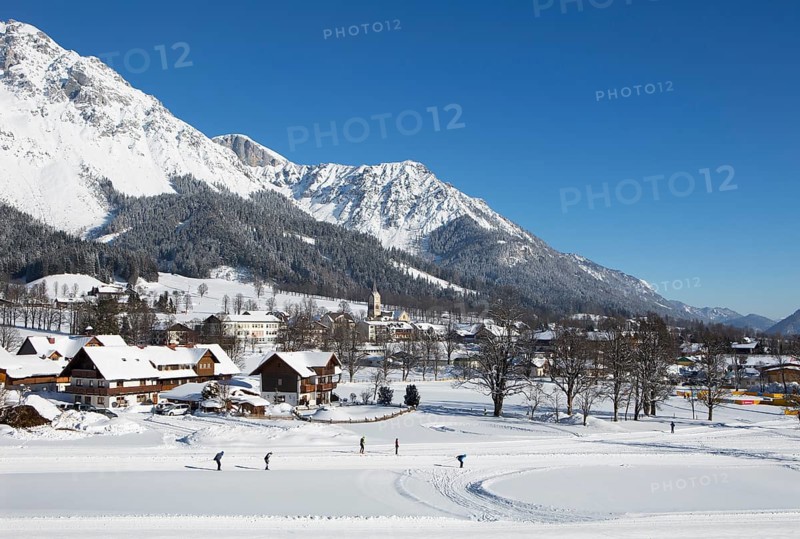 Cross-country ski run