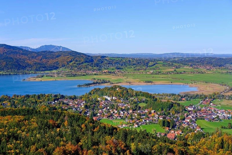 Lake Kochel and Kochel am See