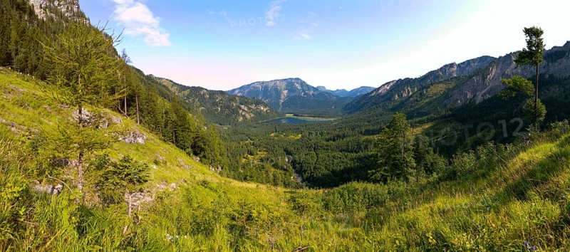 Open Lake in the Totes Gebirge Mountains