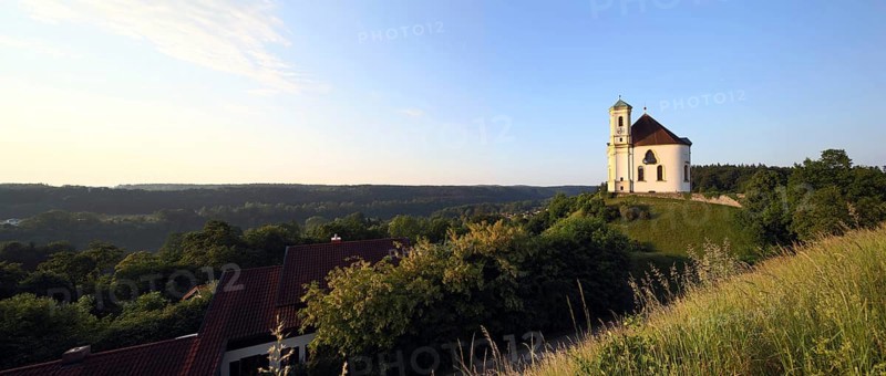 Pilgrimage church Marienberg above the Salzach valley