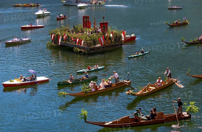 Corpus Christi Procession at Lake Hallstatt