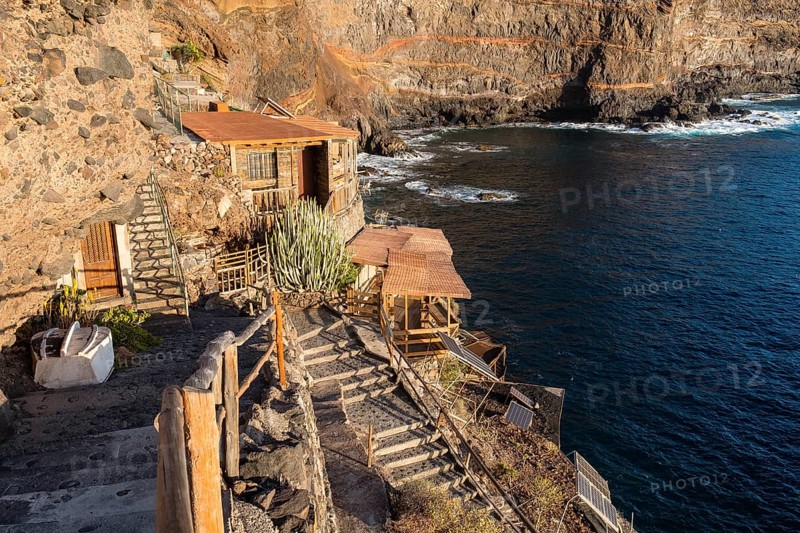 Cave dwelling on the cliffs near Puntagorda