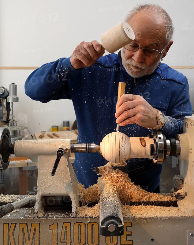 Reinhart Beck at work