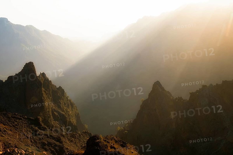 View of the Caldera de Taburiente
