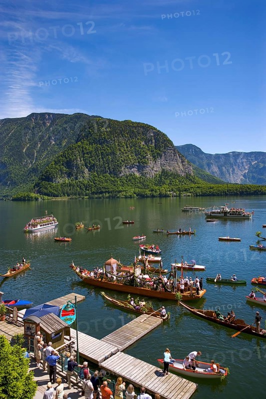 Corpus Christi Procession at Lake Hallstatt