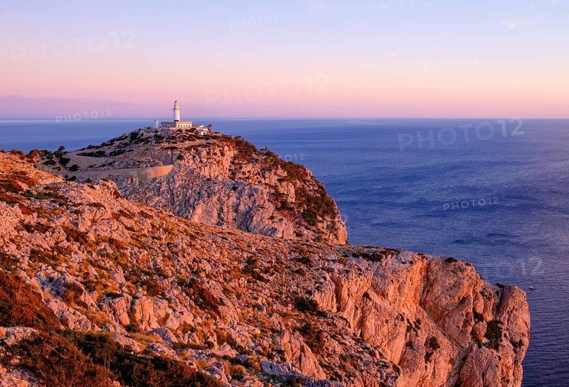 Lighthouse at Cap Formentor in the morning light