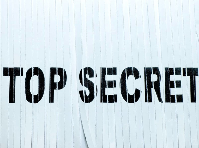 Top secret papers chased through the shredder