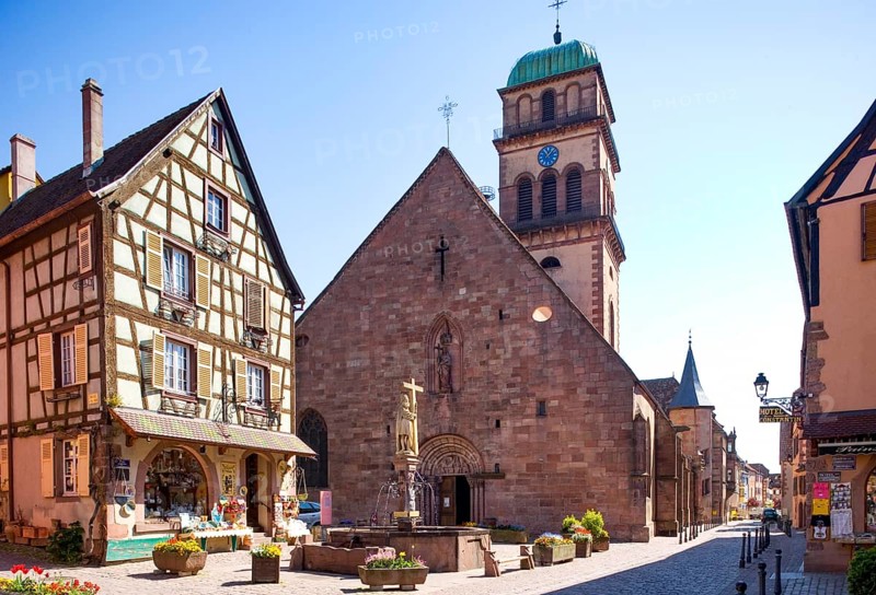 Church Sainte Croix in the old town
