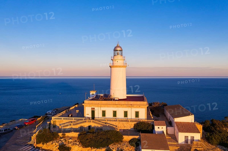 Lighthouse at Cap Formentor in the morning light