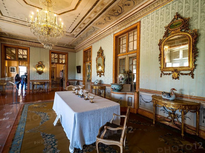 Interior view Palacio Nacional de Queluz