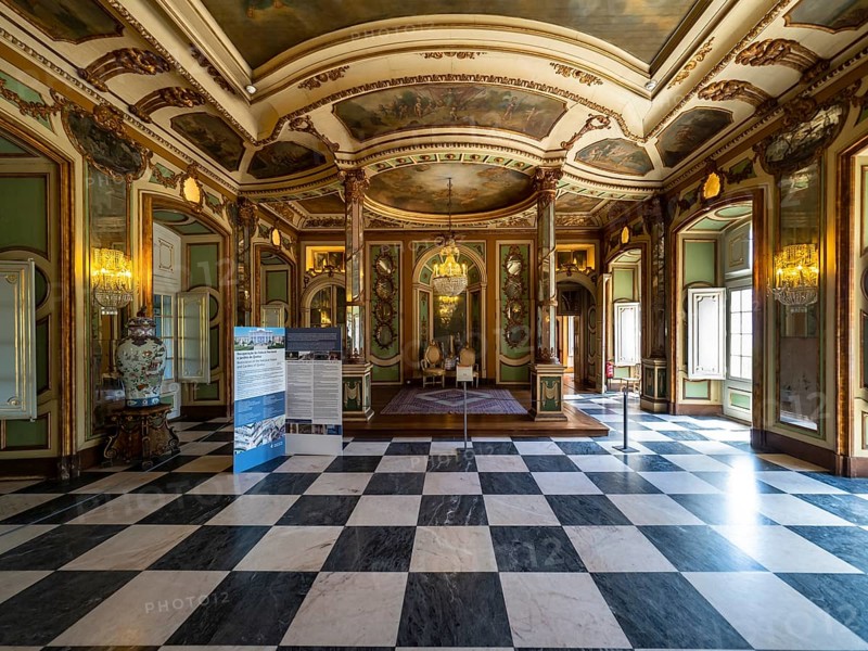 Interior view Palacio Nacional de Queluz