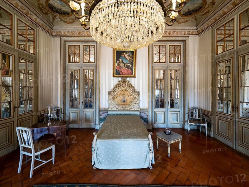 Interior view Palacio Nacional de Queluz