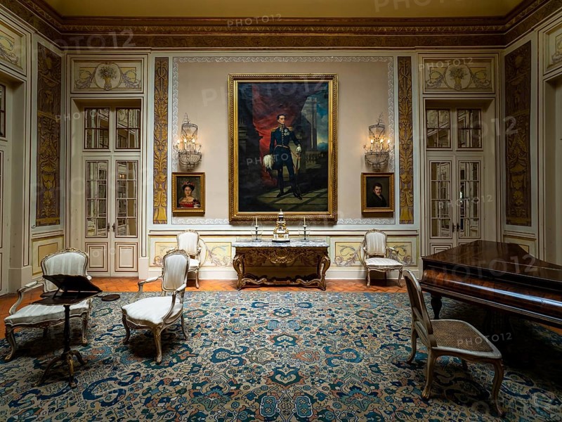Interior view Palacio Nacional de Queluz