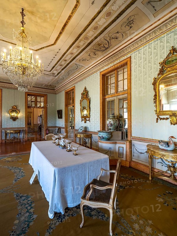 Interior view Palacio Nacional de Queluz