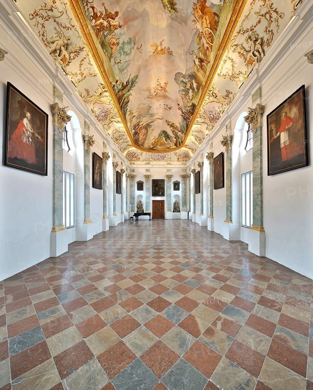Festival hall in the Raitenhaslach monastery