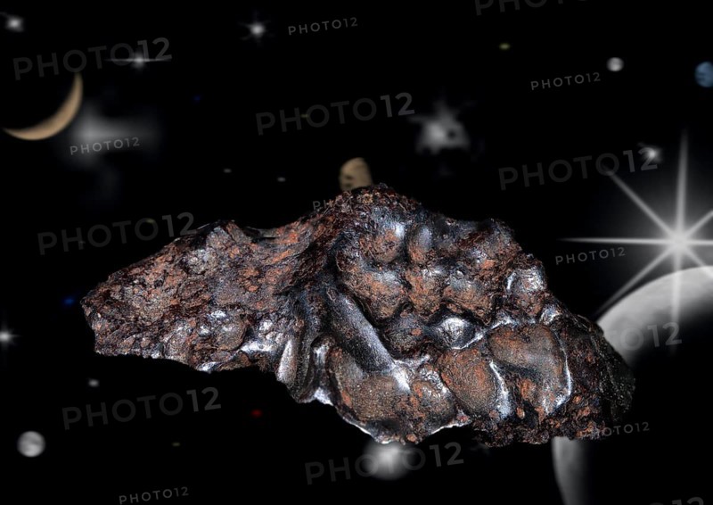 Single piece from the meteorite shower of Sikhote-Alin