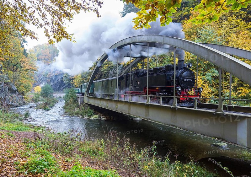 Weisseritztalbahn in Rabenauer Grund